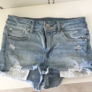 American eagle shorts size 4